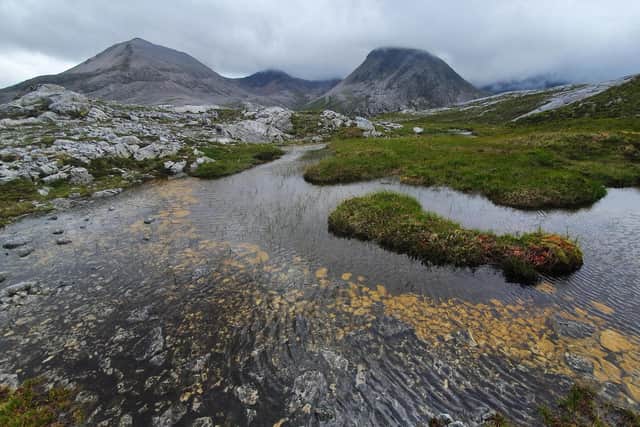 Rachel Drummond from Wester Ross scooped second prize for her picture of the Pony Path pools on Beinn Eighe, her favourite place to walk in the local area