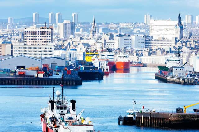 Aberdeen claimed one of the business growth hotspots.