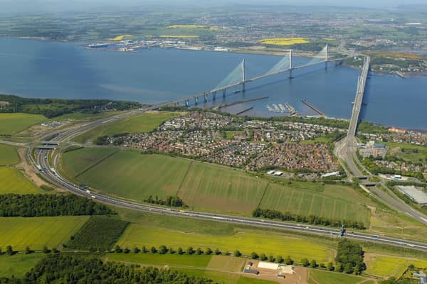 The Cala Homes site, which is located south of Builyeon Road, lies between the Queensferry Crossing and Forth Road Bridge approaches.