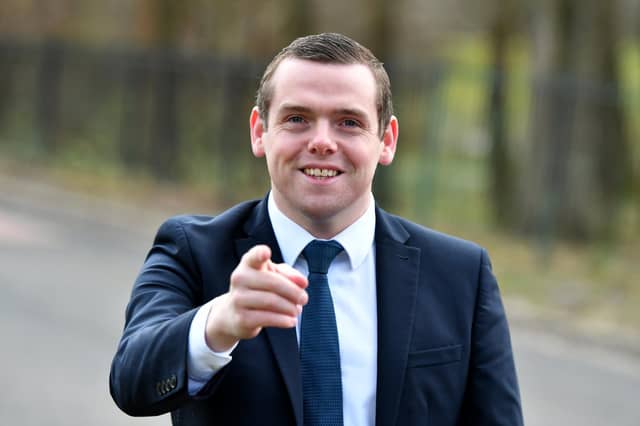 Scottish Conservative Leader Douglas Ross