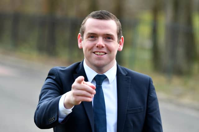 Scottish Conservative Leader Douglas Ross