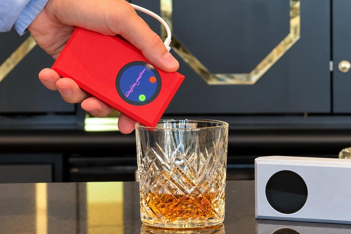 Handheld ‘electronic nose’ that could transform drinks industry attracts top Scottish university award