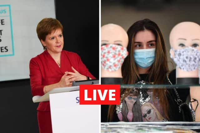 The latest updates on Covid-19 in Scotland.