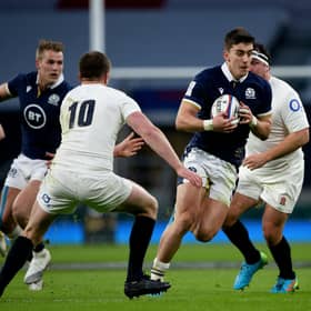 Cameron Redpath's one and only cap came in Scotland's win over England at Twickenham last year.