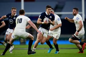 Cameron Redpath's one and only cap came in Scotland's win over England at Twickenham last year.