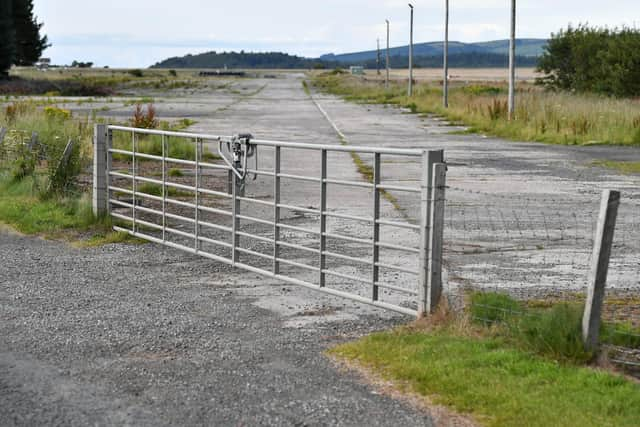 The Trump Organisation wants to build its "world class coastal retreat" and "heritage community" alongside a disused airstrip. Picture: John Devlin