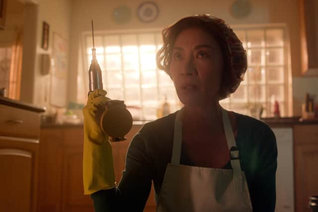Michelle Yeoh as Mama Sun in The Brothers Sun PIC: Courtesy of Netflix © 2023
