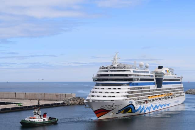 Port of Aberdeen’s increased cruise capability is highlighted with more than half of the calls for vessels measuring more than 200m.