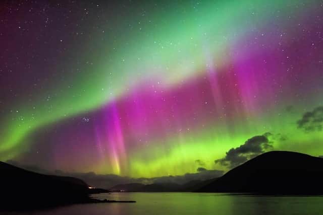 The aurora borealis is one of the most spectacular sights you can experience in the skies over Scotland.