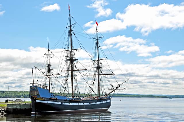 A replica of the Hector which left Loch Broom on July 8, 1773 with around 190 passengers on board. It was one of the first emigration voyages between Scotland and North America with the Highlanders arriving in Pictou, Nova Scotia. PIC: Creative Commons/ Dennis G Jarvis.