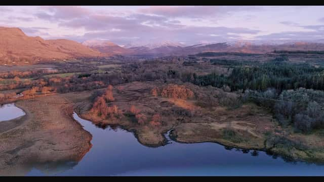 The collision happened near Dalmally in Argyll, pictured here from the head of nearby Loch Awe. PIC: Spodzone/CC/Flickr.