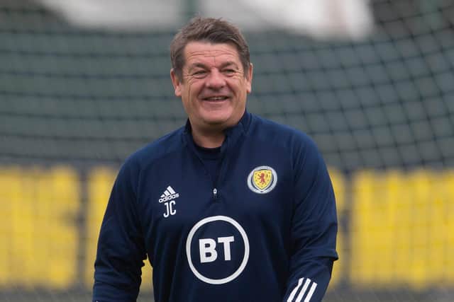 John Carver is currently assistant coach to Steve Clarke with Scotland.