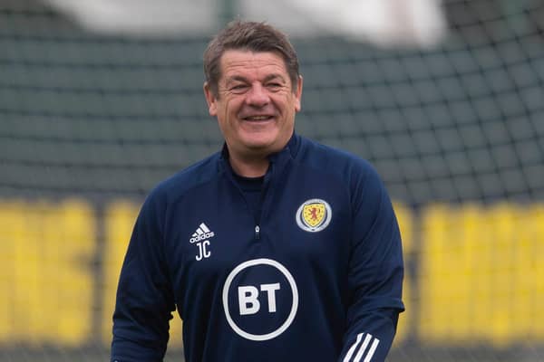 John Carver is currently assistant coach to Steve Clarke with Scotland.