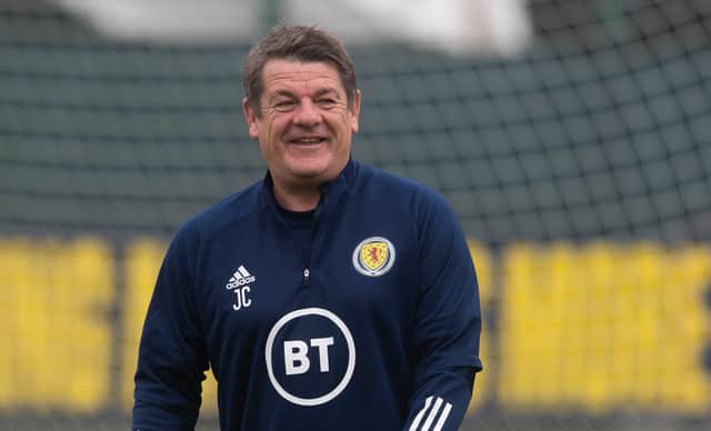 John Carver is currently assistant coach to Steve Clarke with Scotland.