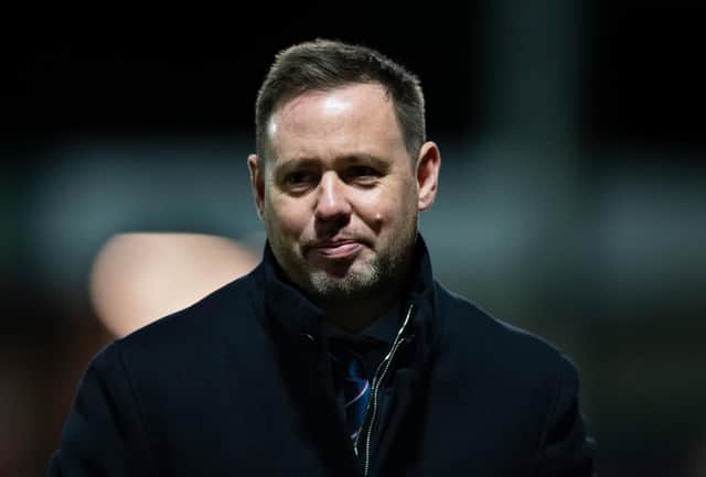 Rangers manager Michael Beale is hardly striking a defiant tone ahead of his team taking on their derby rivals and runaway league leaders Celtic at Ibrox next Monday. (Photo by Mark Scates / SNS Group)