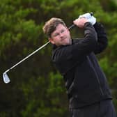 Paul O'Hara in action during a trip to California last year for the AT&T Pebble Beach Pro-Am on the PGA Tour. Picture: Orlando Ramirez/Getty Images.