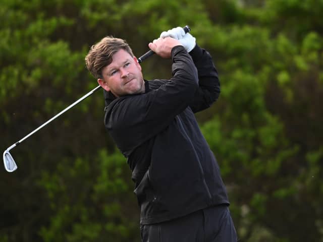 Paul O'Hara in action during a trip to California last year for the AT&T Pebble Beach Pro-Am on the PGA Tour. Picture: Orlando Ramirez/Getty Images.
