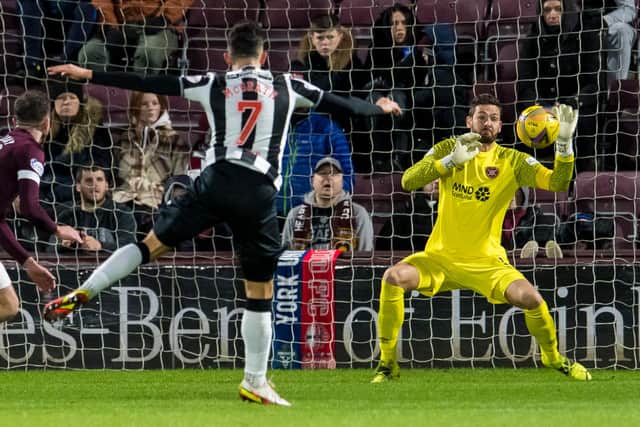 Gordon has made some stunning saves for Hearts. (Photo by Ross Parker / SNS Group)