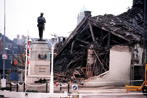 Eleven were killed and dozens injured when a bomb exploded just before a Remembrance Day ceremony in Enniskillen in 1987 (Picture: PA)