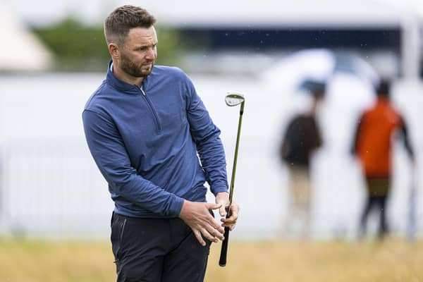 Michael Stewart pictured during a practice round for the 151st Open Championship at Royal Liverpool. Picture: Tom Russo|The Scotsman.