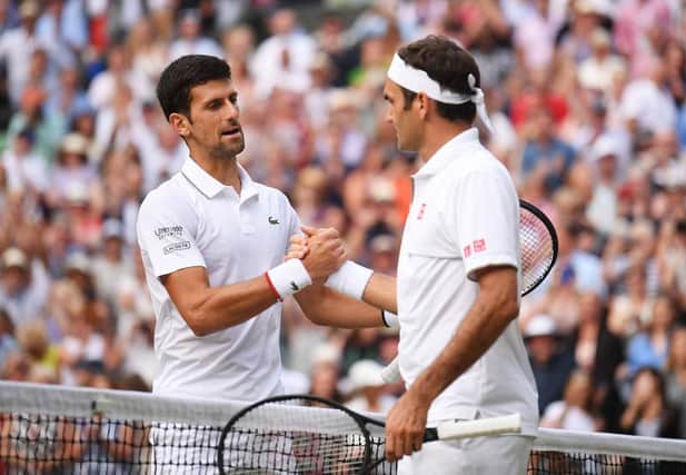 Novak Djokovic and Roger Federer's classic 2019 Wimbledon final will be the focus of BBC documentary special 'One Day' (Photo: Laurence Griffiths/Getty Images)