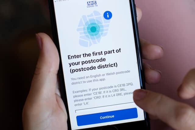 The NHS Track and Trace app launches in England and Wales today (Photo by Dan Kitwood/Getty Images)