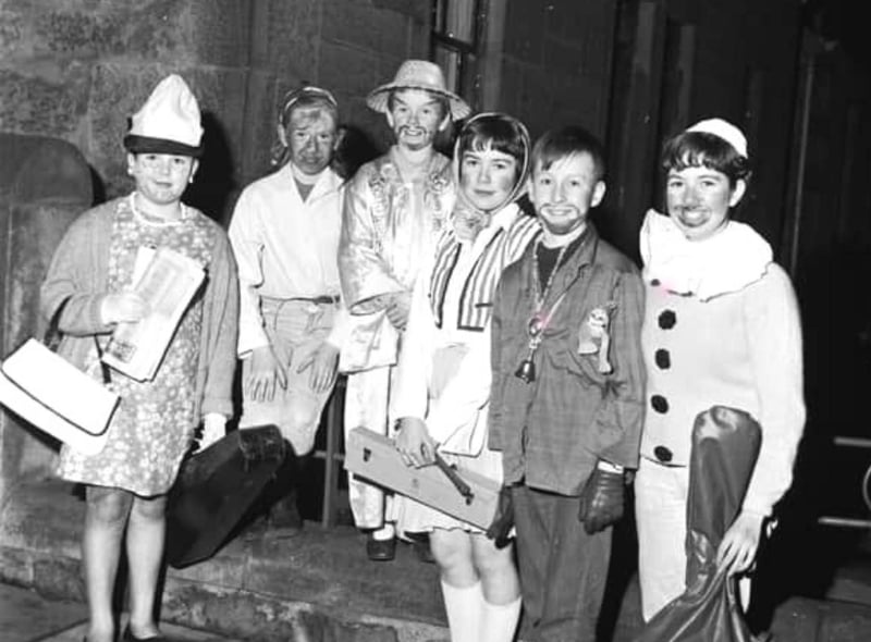 Until recent years the phrase 'trick or treat' did not exist in Scotland but rather the term was 'guising' which comes from the word disguising. This refers to the custom to dress up and disguise themselves as evil spirits such that they could blend in with them and go unharmed.
