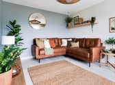 The lounge in the Blair style