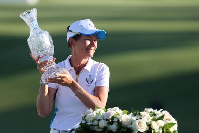 Team Europe Captain Catriona Matthew led her charges to Solheim Cup glory.