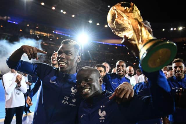 France are reigning world cup winners after landing the trophy in Russia, 2018. (Photo credit should read FRANCK FIFE/AFP via Getty Images)