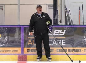 Malcolm Cameron at Glasgow Clan's pre-season training camp (Pic: Al Goold)