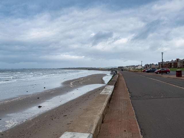Easily reached from the Ayrshire town of the same name, Prestwick Beach has magnificent views over the Isle of Arran and is known for its spectacular sunsets.