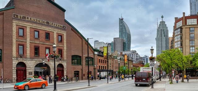 St Lawrence’s Market, Toronto, a heaven for any foodie right on the banks of Lake Ontario. Pic: Gilberto Mesquita - stock.adobe.com