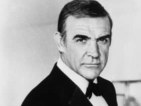 Sean Connery as James Bond.