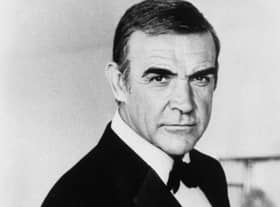 Sean Connery as James Bond.