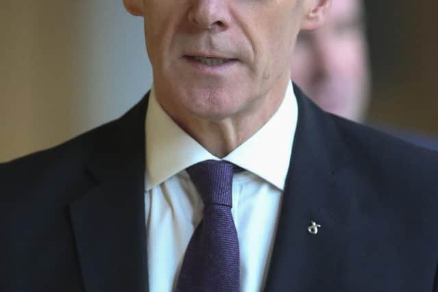 Deputy First Minister John Swinney is facing a vote of no confidence.