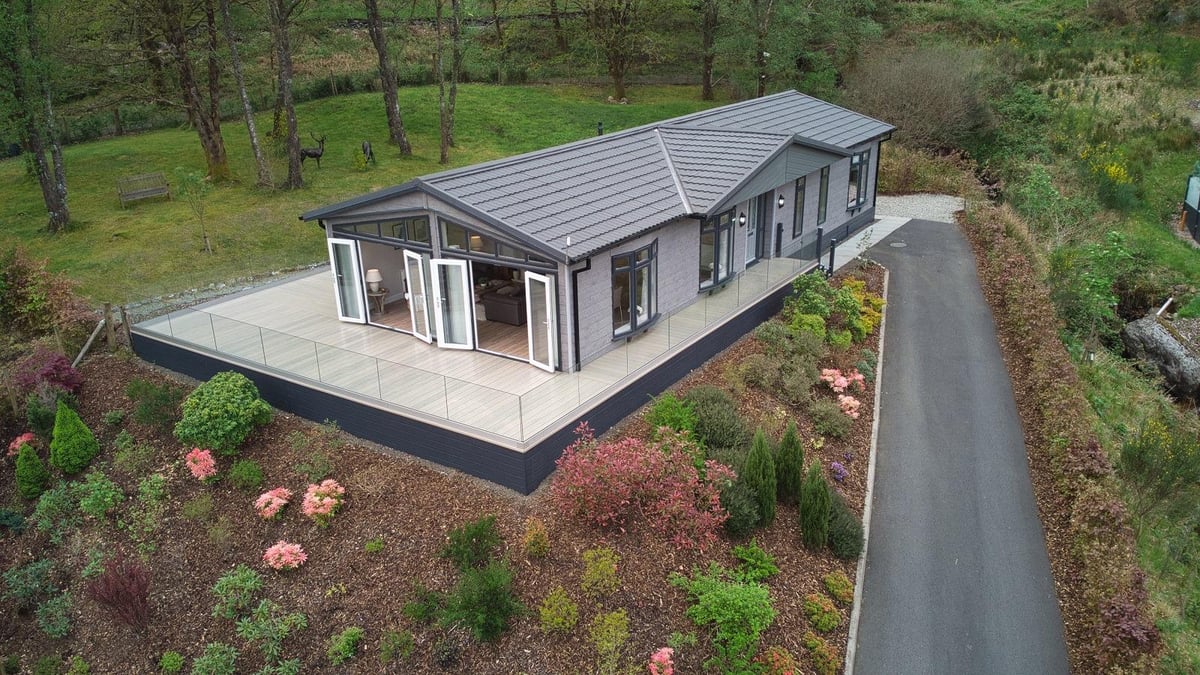 Holiday lodge expected to sell for record price