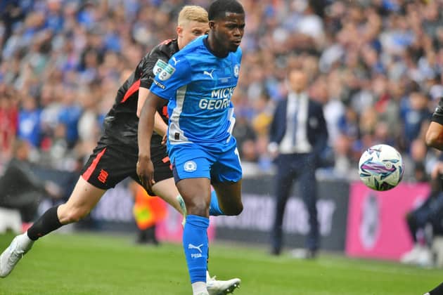 Celtic and Rangers have been linked to Peterborough United’s Kwame Poku.