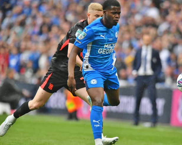 Celtic and Rangers have been linked to Peterborough United’s Kwame Poku.