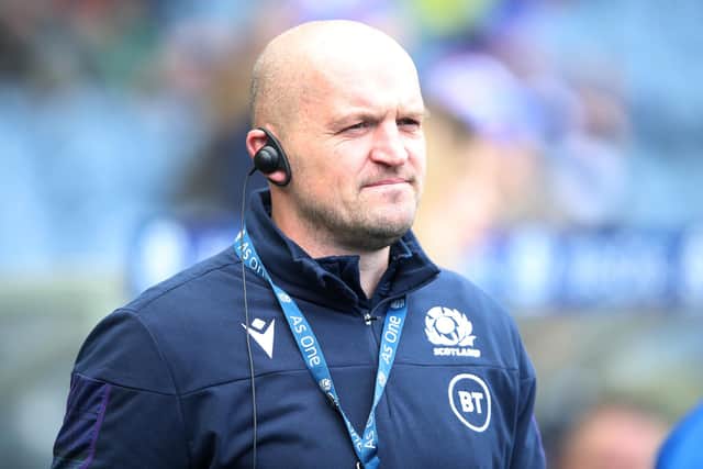 Scotland head coach Gregor Townsend. (Photo by Ian MacNicol/Getty Images)