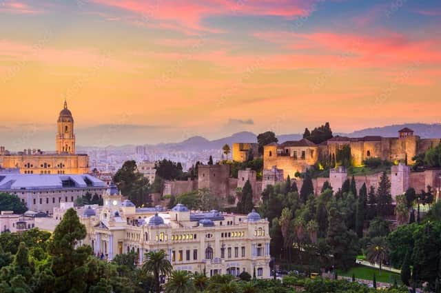 Malaga enjoys more than 320 days of sunshine and has over 30 musuems. Pic: Adobe Sean Pavone