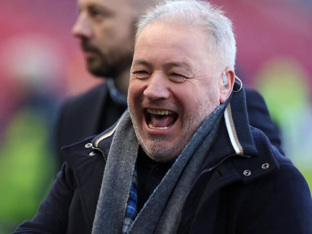 Ally McCoist won the British Sports Journalism Pundit of the Year award in London on Monday evening. (Photo by Ian MacNicol/Getty Images)
