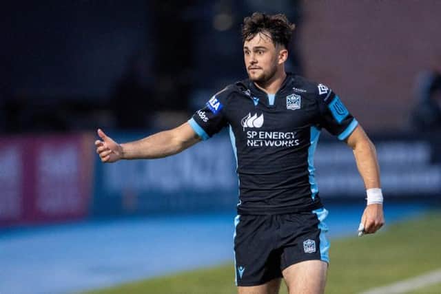 Rufus McLean scored twice for Glasgow. (Photo by Ross MacDonald / SNS Group)