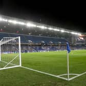 General view inside the stadium prior to the UEFA Europa League Group D stage match between Rangers and Lech Poznan at Ibrox Stadium. (Photo by Robert Perry - Pool/Getty Images)