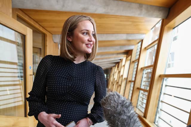 Net-Zero Secretary Mairi McAllan sought to blame Labour for Scotland's 2030 climate target being set supposedly too high (Picture: Jeff J Mitchell/Getty Images)