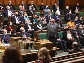 SNP Westminster leader Ian Blackford in the House of Commons. Picture: PA