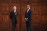 Mark Prentice and Ryan Beattie of Hampden & Co. Picture: Stewart Attwood