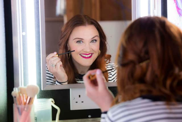 River City stars like Gayle Telfer Stevens are having to apply their own make-up before filming. Picture: Alan Peebles