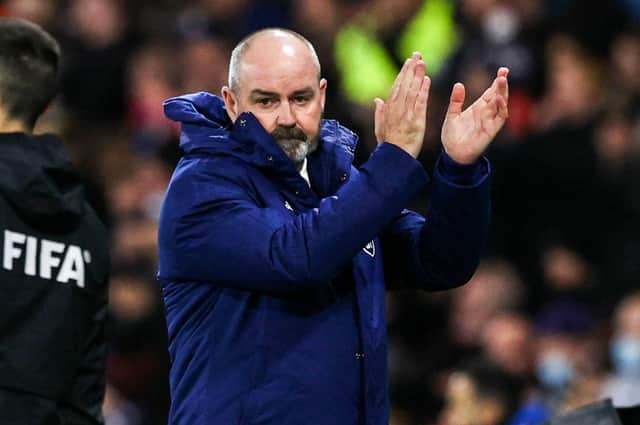 Scotland boss Steve Clarke will find out his Nations League opponents in today's draw. (Photo by Craig Williamson / SNS Group)