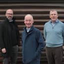 Left to right are Andrew McNeill, Chris Brinsmead and Kevin Grainger of Eos Advisory. Picture: Stewart Attwood